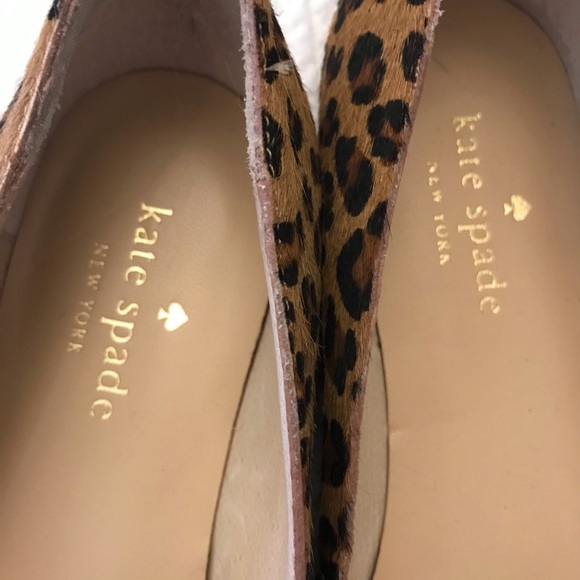 Kate Spade animal print flats - Picture 2 of 5